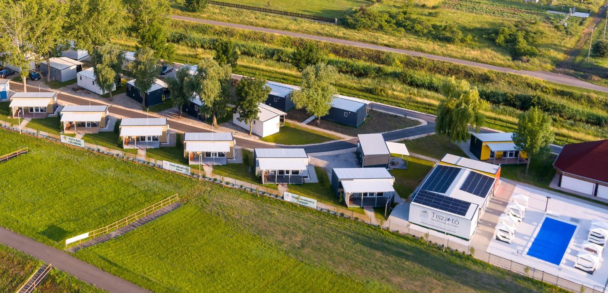 Tisza-To Apartmanpark Kiskore Экстерьер фото